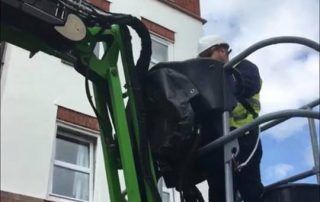 Removing Bird Poo With a Render Clean - Devon & Cornwall Cleaning